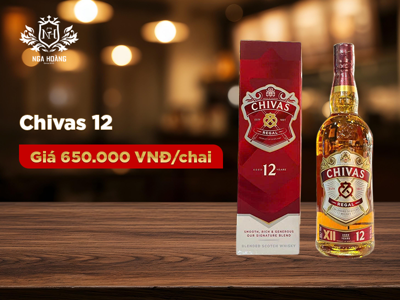 Top rượu Chivas làm quà Tết 2026 đáng mua nhất