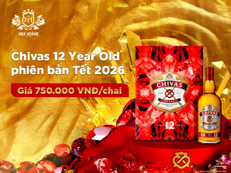Top rượu Chivas làm quà Tết 2026 đáng mua nhất