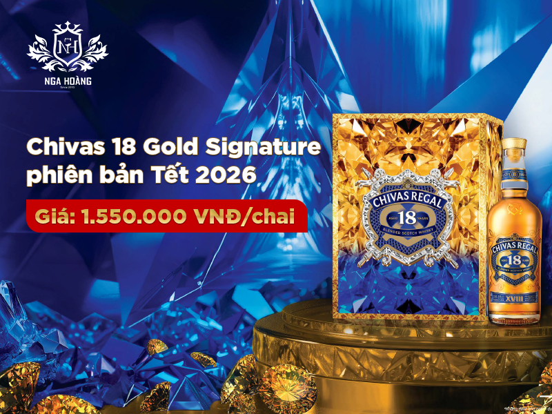 Top rượu Chivas làm quà Tết 2026 đáng mua nhất