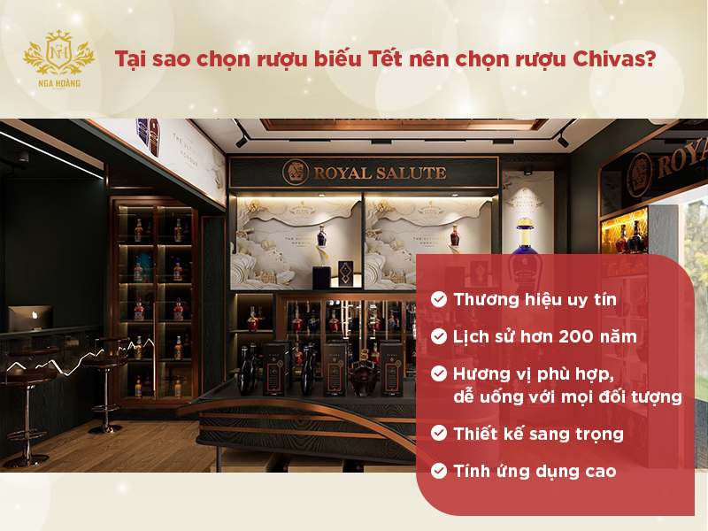 Top rượu Chivas làm quà Tết 2026 đáng mua nhất